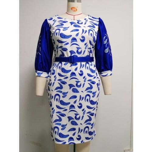 African dresses for women 2021 spring african women printing plus size dress african clothing african dresses 2XL-6XL