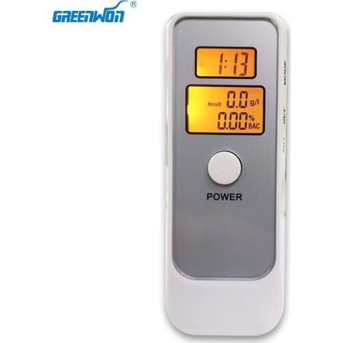 GREENWON Best Sell Digital Breath Alcohol Tester, Car Breathalyzer,Driving Safety Monitor, Wine Content DetectorTest