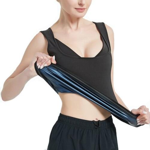 Hot Sweat Sauna Vest Waist Shaper Corset For Women Body Shapers Vest Waist Trainer Slimming Vest Shapewear Tummy Control Pants