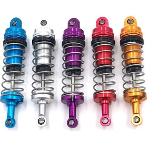 2Pcs Metal Shock Absorber Damper Replacement Accessory for WLtoys 144001 124019 1/14 RC Drift Racing Car Upgrade Parts