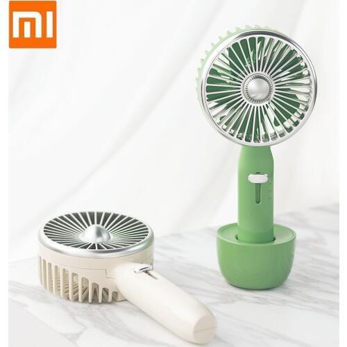 Youpin Mini Fan 2000mAh Micro-USB 80cm data cable Fan Portable Handheld Fan 3-Speed USB Handy Small Cooling Cooler Fan