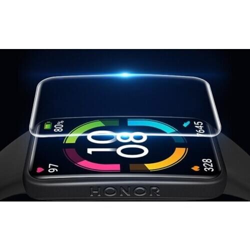 5pcs Soft TPU Clear Protective Film For Huawei Honor Band 6 Smart Wristband Screen Protector Cover Band6 Smartband Protection