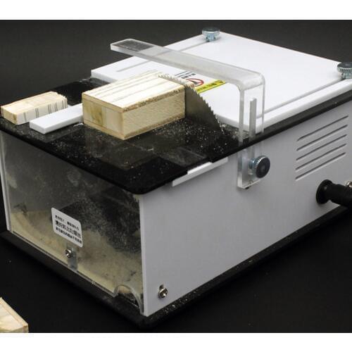 Mini table saw DIY woodworking electric saw precision model sawing multifunctional small cutting machine