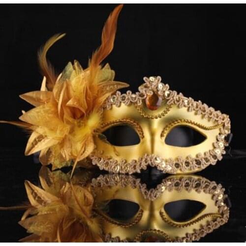 2021 New Sexy Girl Venetian Mask Costume Ball Mask for Woman Mysterious Girl Party Mask Cosplay Mask Wholesale
