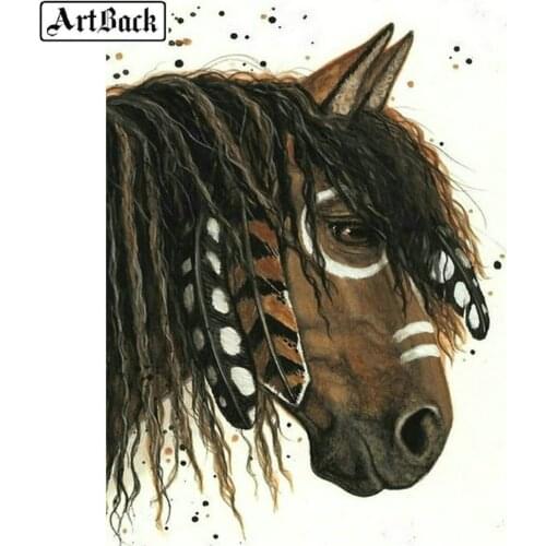 Full square/round drill horse animal 5d diamond painting animal artwork 3d diamond mosaic diamond embroidery home decoration