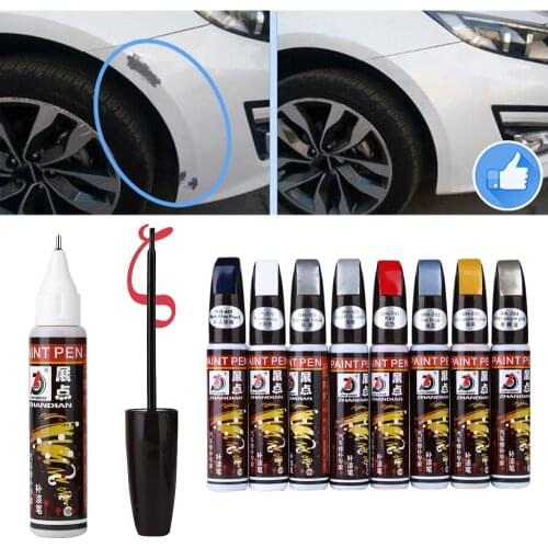 Practical 12ml Waterproof Car Auto Coat Scratch Clear Repair Paint Pen Touch Up Remover Applicator Hand Tool