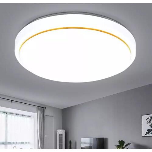 Led Ceiling Lights Ultra Thin Modern 24W 36W 48W Surface Mounted 220V Living Room Storage Garage Panel Lamp Remote Control