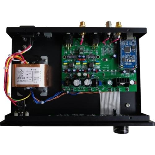 XiangSheng DAC-06 remote control balance AK4493/4495 Tube DAC HIFI Balance XMOS HD Exterior Sound Card Headphone AMP