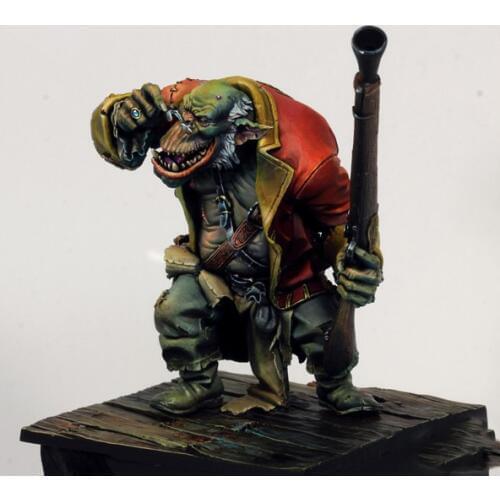 1/24 75mm ancient man warrior stand (NO BASE ) Resin figure Model Miniature gk Unassembly Unpainted