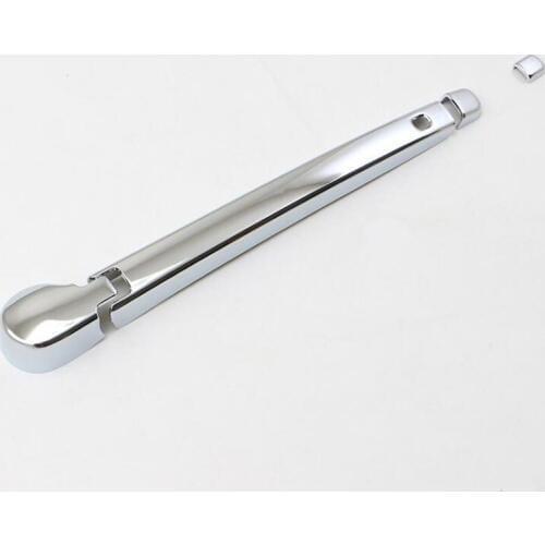 For Volkswagen Tiguan L 2017 4PCS ABS Chrome Car Rear Wipers Blade Decorative Frame Cover Trim Car Styling Accessories