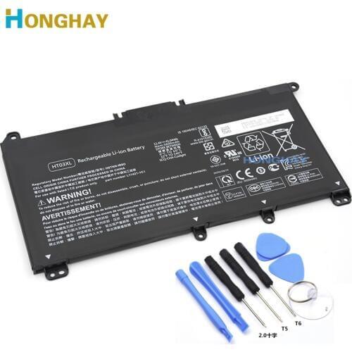 HONGHAY HT03XL Battery For Pavilion HP star 14-CE0025TU 14-CE0034TX 15-CS0037T 250 255 G7 HSTNN-LB8L L11421-421 HSTNN-LB8M/DB8R