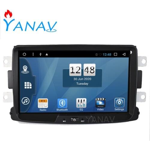 Car Radio 2 DIN Stereo Receiver For-Renault Duster Dacia Logon Sandero Lodgy Capture Symbol Duster Docker 2011-2017GPS Navigator