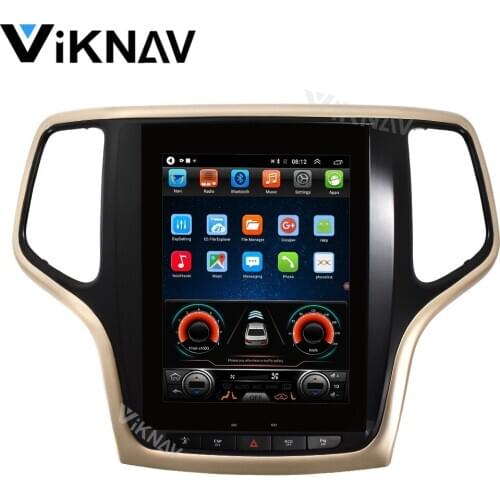 Car auto radio multimedia player For JEEP Grand cherokee 2014 2015 2016 GPS navigation stereo DVD player