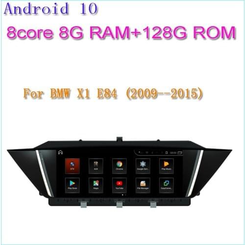 Android 10 car audio player for bmw X1 E84 2009--2015 car audio stereo gps navigation touch screen CIC system