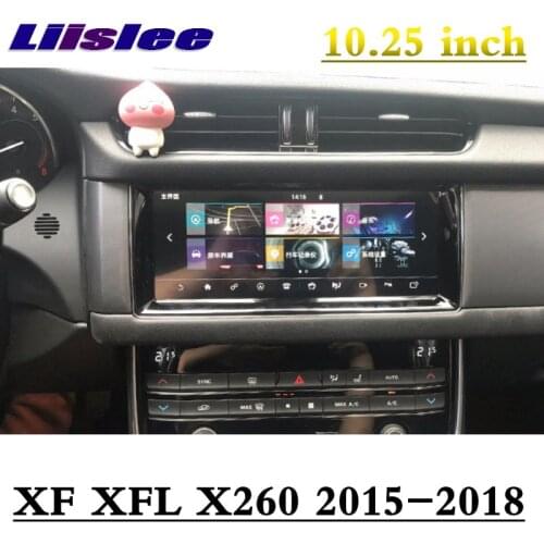 For Jaguar XF XFL X260 R-Sport 2015-2018 CarPlay Adapter Car Multimedia Player 10.25' GPS Screen Audio Radio Navigation NAVI