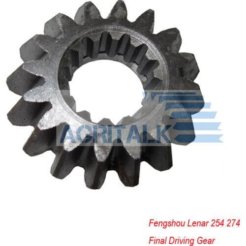 Final driving gear for Fengshou Lenar 254 II 274II tractor with NJ385, Part number: 18.31.512 (4wd front axle)