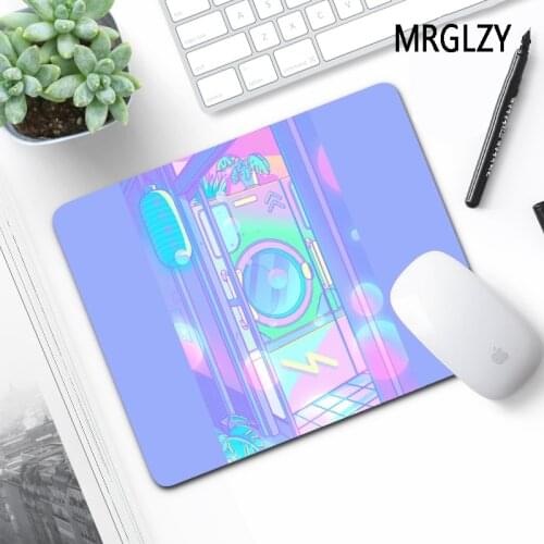 MRGLZY Purple Small Mouse Pad Girl Heart Cute Multiple Sizes Carpet Gamer Laptops Gaming Accessories Office MousePad Desk Mat