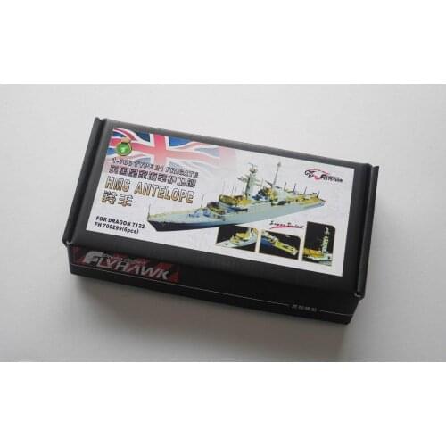 Flyhawk 700299 1/700 HMS Type 21 Frigate Antelope for Dragon top quality