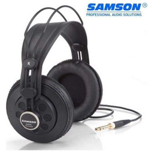 Hot Samson SR850 Semi-Open-Back Studio Reference Headphones Wide Dynamic Professional Monitor Headset for Maximum Iisolation