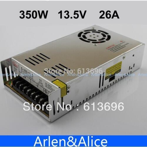 350W 13.5V 26A Single Output Switching power supply for LED Strip light AC to DC