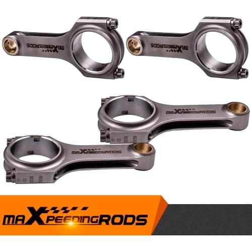 Forged Connecting Rod For Mitsubishi Mirage Colt For GTi 1.8L 4G93 Pistons Bielle Pleuel Rods 133.5mm Conrod Piston Pin 19mm