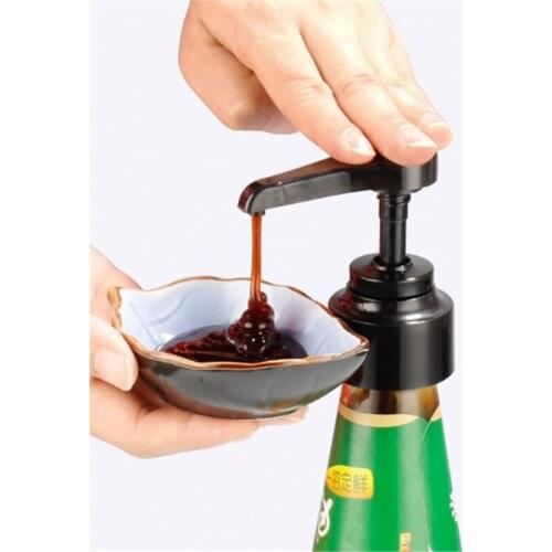 Kitchen Accessories Oil Bottle Pressure Nozzle Pump Head Oil Pot Seasoning Oyster Sauce Mouth Squeeze Squeeze Kitchen Gadgets