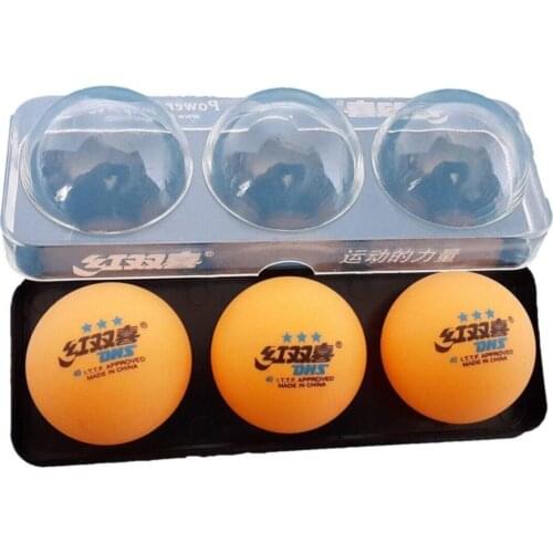 Table Tennis Ball Ittf Approved 3 Stars Ping-Pong Ball Orange