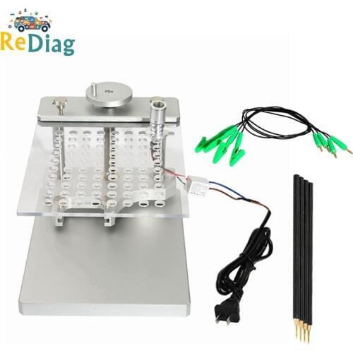 Newest Stainless Steel LED BDM Frame With Full Set Adapters For Fgtech BDM100 Programmer JFIND Stainless Steel