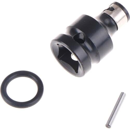 New 1pc 1/2" Square To 1/4" Hex Ratchet Socket Wrench Socket Adapter Spanner Set Drive Converter Impact Tool