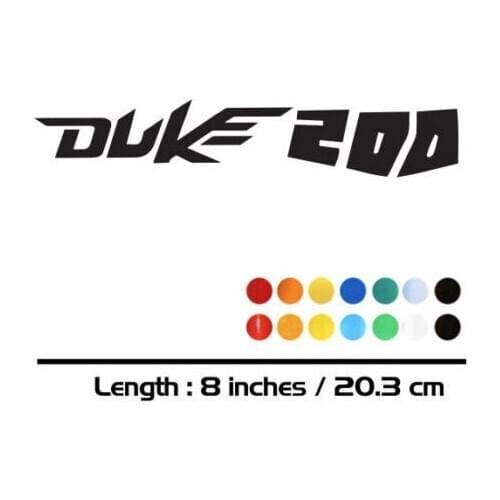 New Motorcycle sticker bike Fuel tank Wheels helmet Fairing Luggage MOTO car accessories reflective sign decal For KTM DUKE200