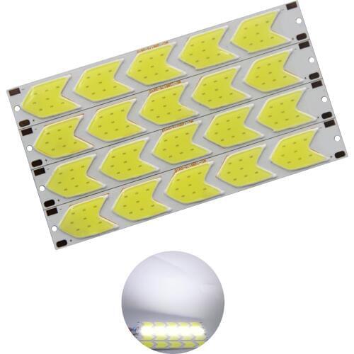 New manufacturer 12V DC arrow shape led cob strip light source for auto daytime running light cob led strip chip bulb tubles