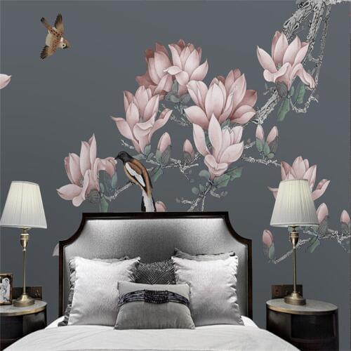 Wallpapers Youman Customize 3D Photo Wallpaper Chinese Style Murals Jade Orchid And Bird For Living Room Kids' Room Embossed