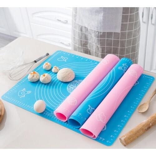 Silicone Baking Mats Sheet Pizza Dough Non-Stick Maker Holder Pastry Kitchen Accessories Cooking Tools Utensils Bakeware Gadgets