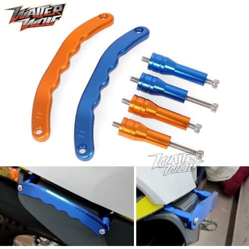 CNC Rear Grab Handrail Handle For EXC EXC-F SX-F XC XC-W XC-F 250 350 450 500 2018-2021 Motorcycle Accessories Pit MotorBike