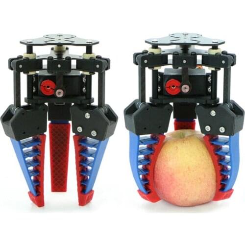 Bionic Manipulator Mechanical Robot Arm Clamp For 0.8-3.9" Objects Finger Gripper Robot Claw Assembled /Controller ChargerKit