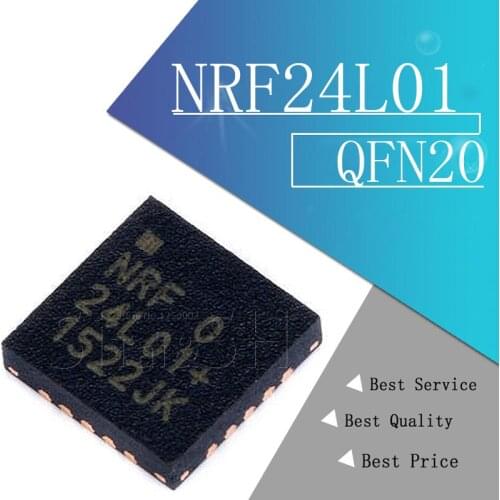 1PCS NRF24L01 NRF24L01+ 24L01+ QFN20