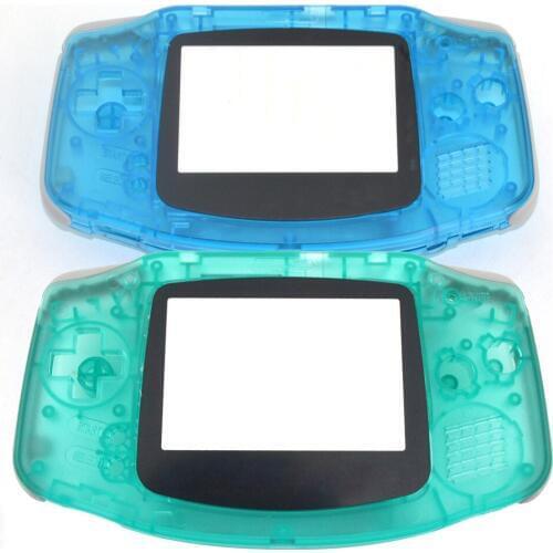 10PCS For Gameboy Advance for Nintendo Plastic Shell Case Housing Screen For GBA Luminous case Cover