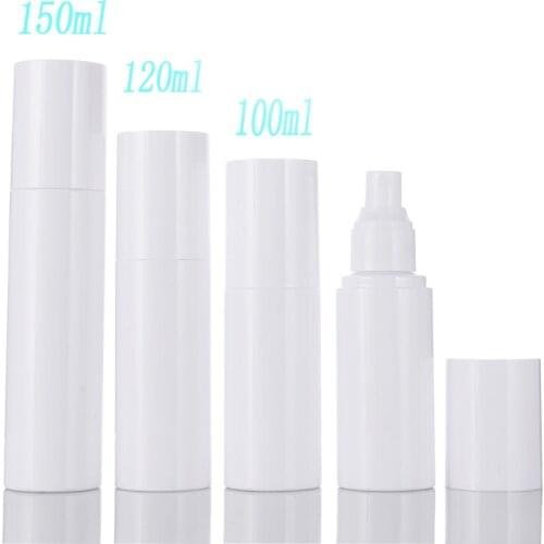 300pcs/lot 30ml 50ml 60ml 80ml 120ml 150ml Empty Plastic Bottle Refillable Protable Shampoo Lotion Plastic Pressed Pump Bottles