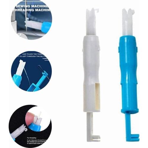 Automatic Threader Sewing Machine Needle Threader Stitch Insertion Tool Quick Sewing Threader Needle Changer Hold Needles Firmly