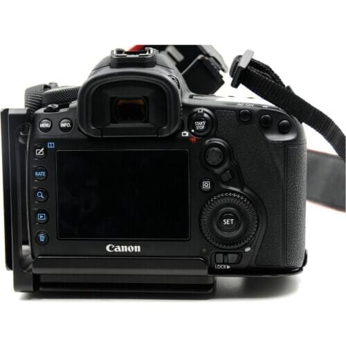 JINTU Photo QR Quick Release L-Plate Bracket Camera Vertical Grip for Canon 5D Mark IV 5D4 5DIV Arca Swiss ASS RRS Benro Fotopro