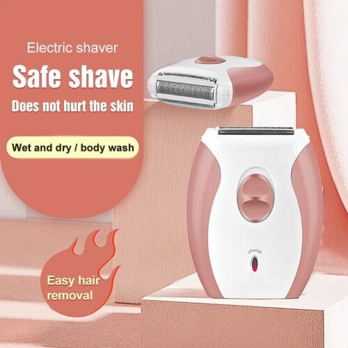 Mini Electric Epilator Womens Shaver Razor Electric Rechargeable Lady Shaving Trimmer Hair Removal Machine for whole body