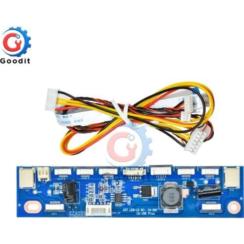 Led Backlight Inverter Multifunction Inverter Backlight LED Constant Current Board Driver Board 12 Connecters LED Strip Tester