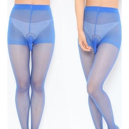 EXVOID New Pantyhose for man Costume Penis Pouch Sheath Silk Touch Stockings Sock Tight Stocking for Men Sexy Lingerie Underwear