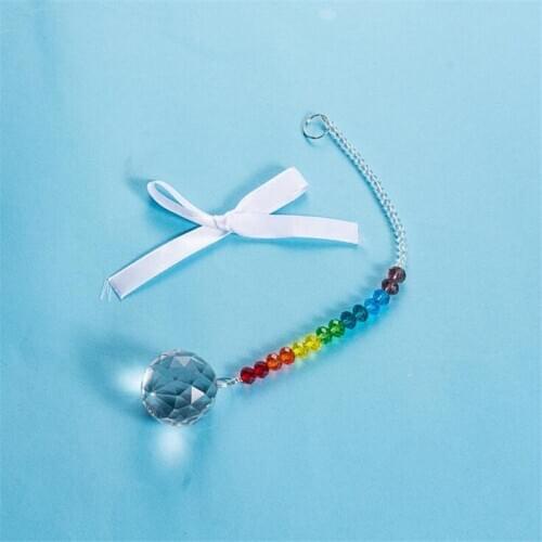 Colorful Pendant Crystal Pendant Chandelier Crystals Prisms Rainbow Accessories Hanging Crystal Pendant Reflection