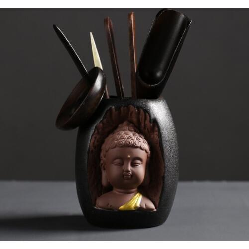 Creative Kungfu Tea Ceremony Six Gentlemen Teaspoon Wooden Tongs Bamboo Tweezers Tea Party Gift Carved Bamboo