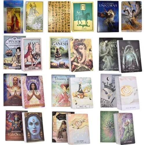 NEW Tarot Cards Set Full English Before Tarot Oracle Game Card Family Holiday Party Playing Cards Sacred Spirit Reading Tarot