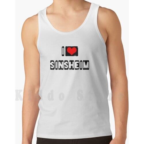 The Inhabitants Of The Kraichgau Tank Tops Vest 100% Cotton Friends Of The Technikmuseum On The A6 And Fans Of