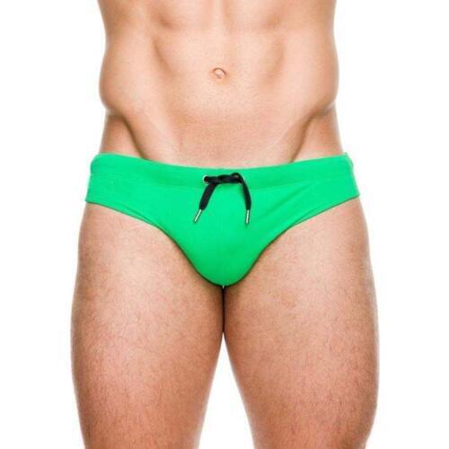 Solid Mens Swim Shorts Sexy Man Swimming Briefs Gay Bikini Swimwear Male Penis Pouch Swim Wear Beach Shorts Plus Size XXL