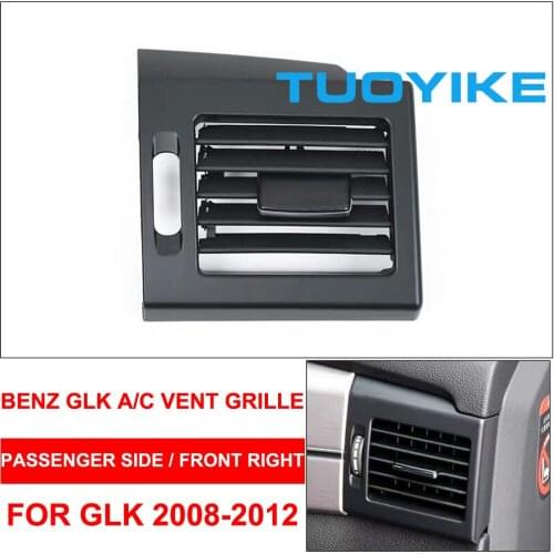 LHD Car AC Front Right Passenger Air Conditioner Vent Grille Outlet X204 GLK Panel Cover For Mercedes BENZ GLK 220 250 300 350