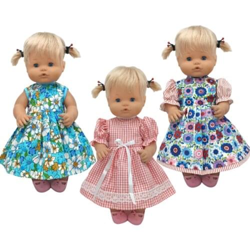 40 Cm Baby Doll Dress For 17 Inch Nenuco Ropa Y Su Hermanita Reborn Doll Clothes Children Gift